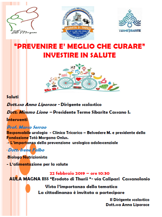 Prevenire è meglio che curare - Investire in salute